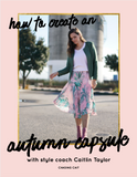 How to Create An Autumn Capsule Wardrobe eBook