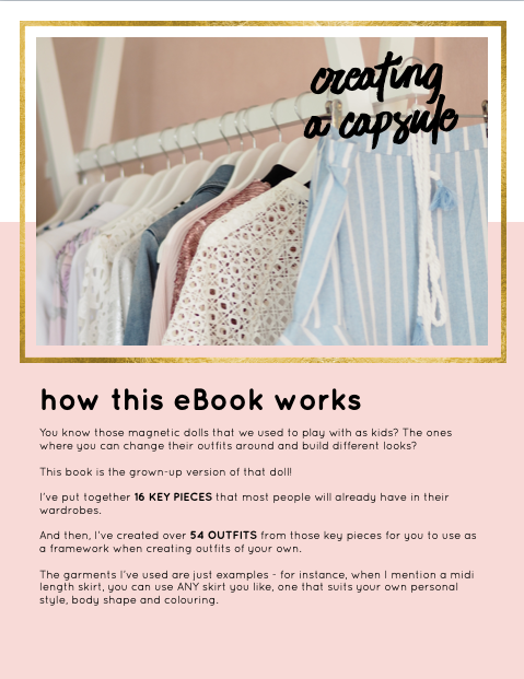 How to Create An Autumn Capsule Wardrobe eBook