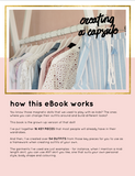 HARD COPY How to Create An Autumn Capsule Wardrobe Book